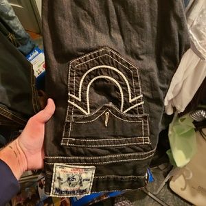 True Religion Straight chainstitch like new 42